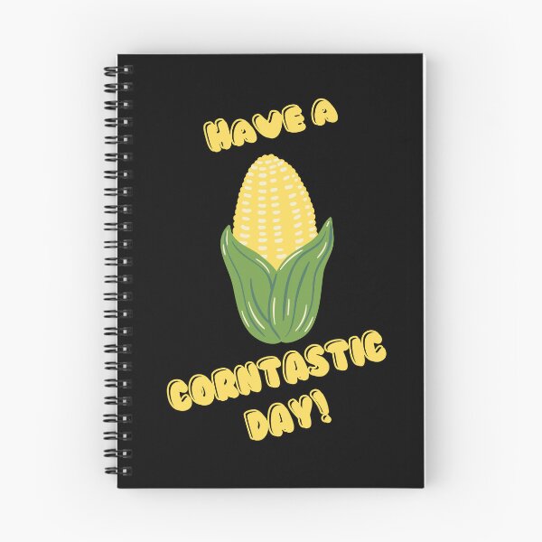 Item preview, Have a Corntastic Day! - Black - Funny Quote designed and sold by zachosz.