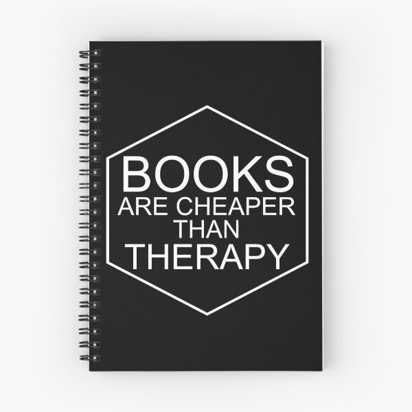 Item preview, books are cheaper than therapy designed and sold by FandomizedRose.