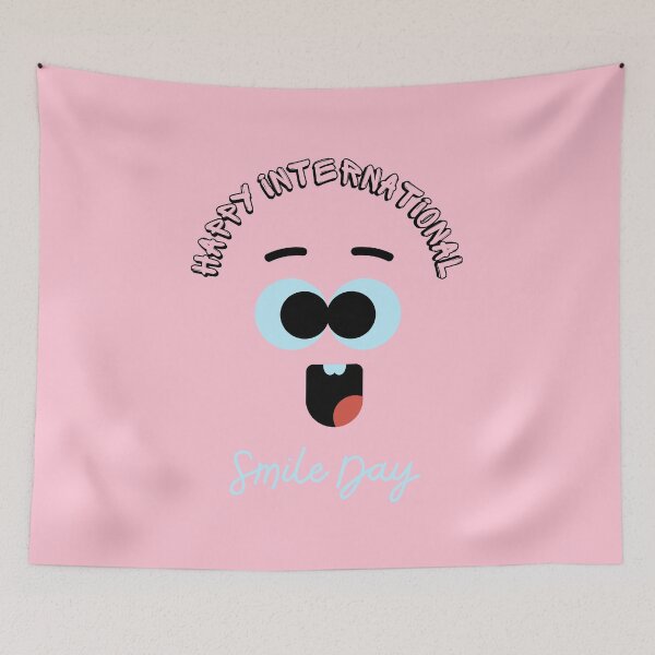 Item preview, Happy smile day light blu designed and sold by DigitalArt BoutiqueRS.