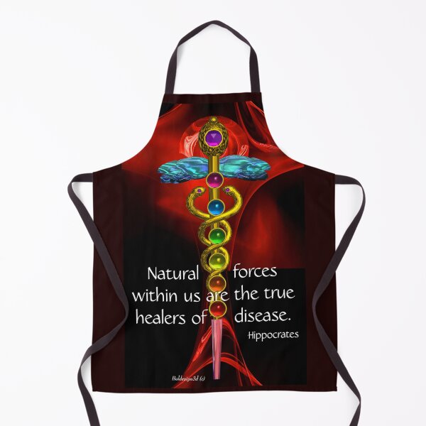 Item preview, GOLD CADUCEUS WITH 7 CHAKRAS, Holistic Energy ,Natural forces of Healing designed and sold by BulganLumini.