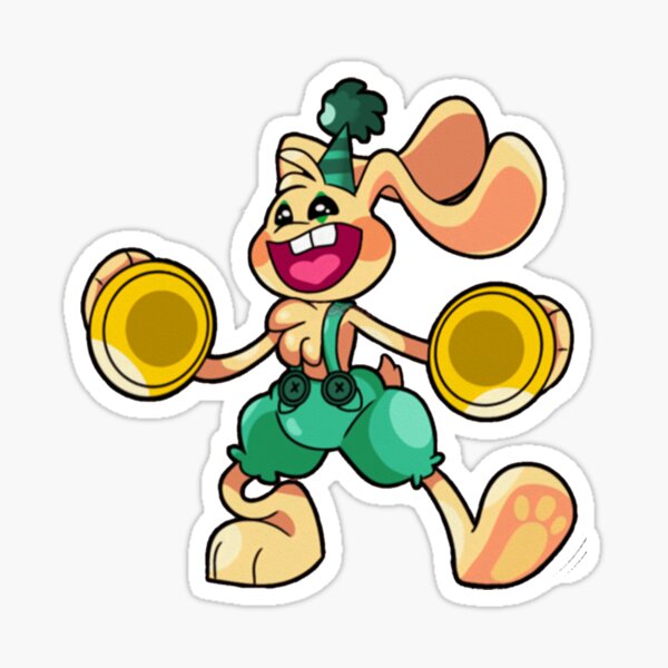 Bunzo Poppy Playtime , Poppy Playtime Chapitre 2, Bunzo Bunny Sticker