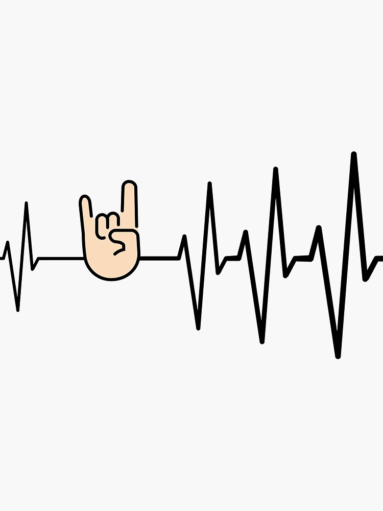 when-something-is-cool-my-pulse-goes-up-sticker-for-sale-by