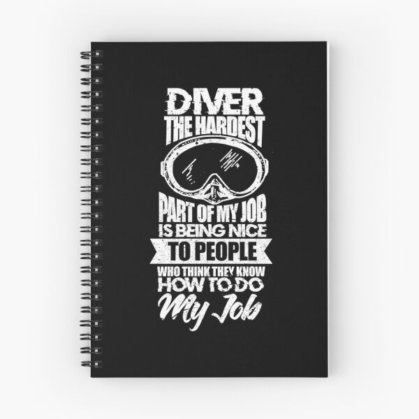 Item preview, Scuba Diver Hardest Part Is Beeing Nice Intructor Dive designed and sold by Zaidan16.