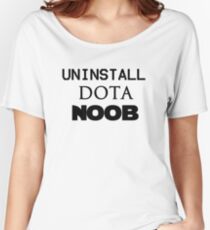 Uninstall DOTA! Women's Relaxed Fit T-Shirt
