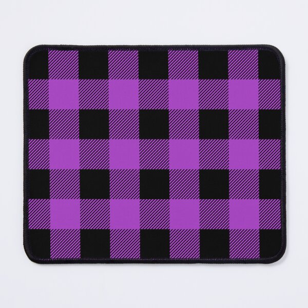 Item preview, Purple and Black Buffalo Plaid Pattern designed and sold by starrylite.