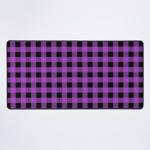 Item preview, Purple and Black Buffalo Plaid Pattern designed and sold by starrylite.
