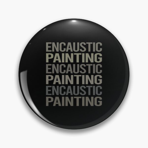 Item preview, Gray Text Art Encaustic Eainting designed and sold by TarynBrown3126.