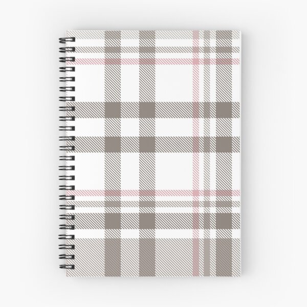Item preview, Taupe Gray and Pink Tartan Plaid Pattern designed and sold by thelustrous.