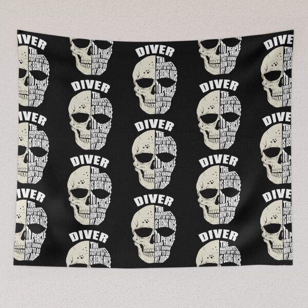 Item preview, Scuba Diver Hardest Part Is Beeing Nice Intructor Dive Scuba Diving designed and sold by Zaidan16.