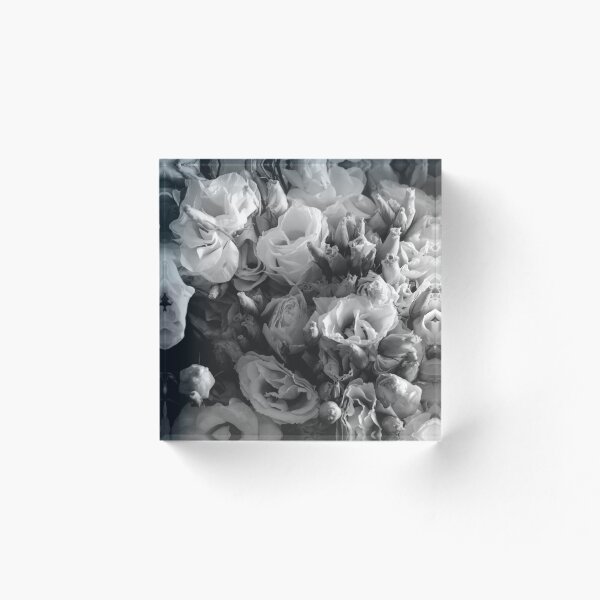 Item preview, Lisianthus blanco y negro designed and sold by Elizabeth  Karlson.