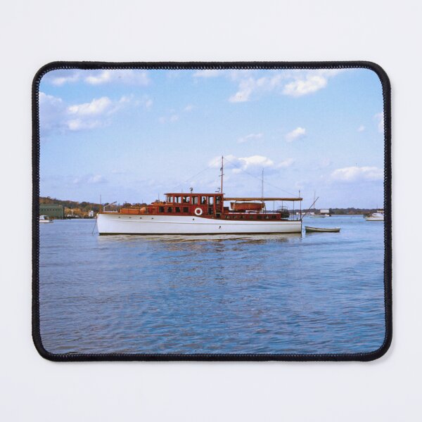 Item preview, 1950s - 60 foot motor boat seen on the New Jersey Coast, USA designed and sold by thatwaslife.