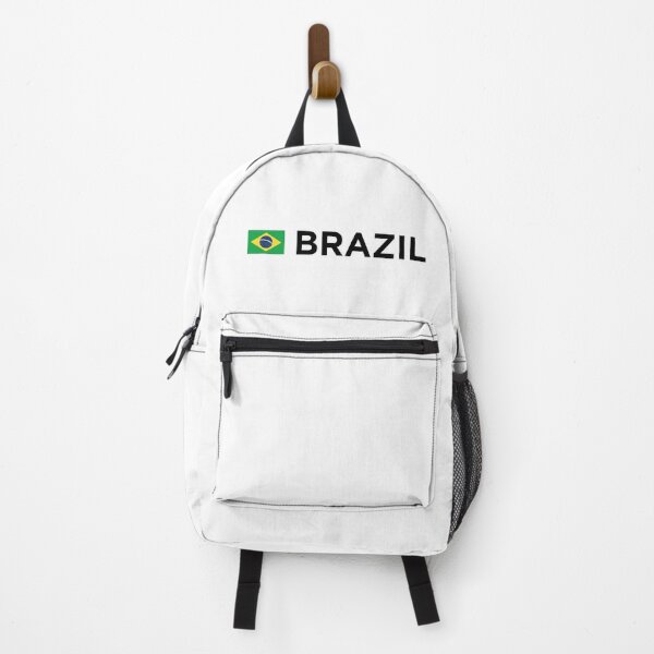 Item preview, Brazil Small Flag - Bandeira do Brasil (Black Text) designed and sold by STUDIO-72.