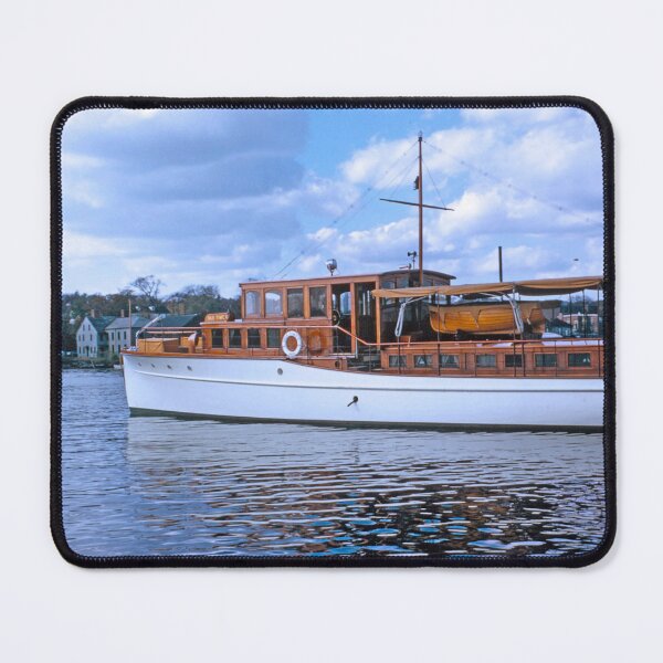 Item preview, 1950s - 60 foot motor boat seen on the New Jersey Coast, USA designed and sold by thatwaslife.