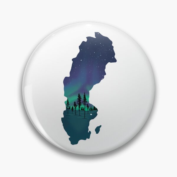 Item preview, Sweden map and landscape designed and sold by landscapeworlds.