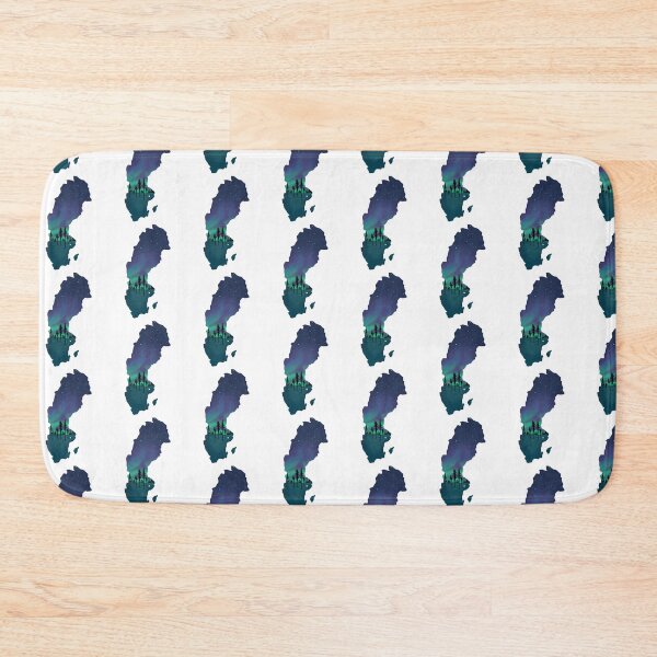 Item preview, Sweden map and landscape designed and sold by landscapeworlds.