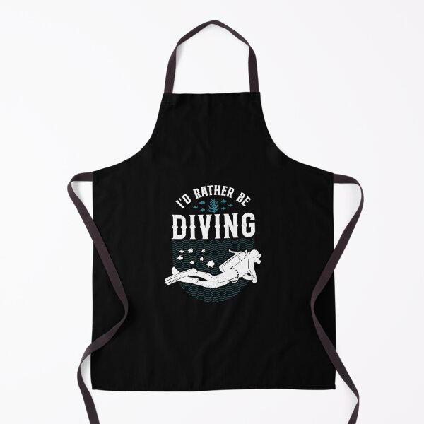 Item preview, Scuba Diver I'd Rather Be Diving designed and sold by Zaidan16.