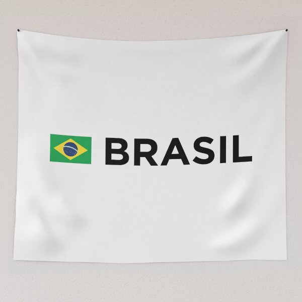 Item preview, Bandeira do Brasil (Black Text) designed and sold by STUDIO-72.