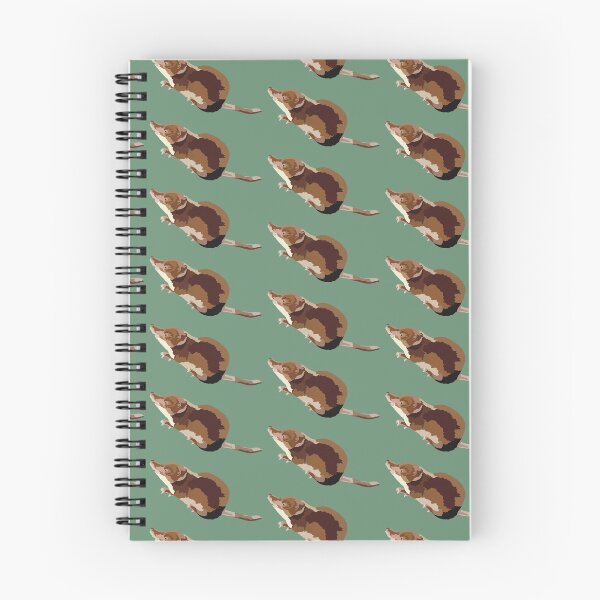 Item preview, C is for Common Shrew , Common Shrew Illustration – Small Mammal Wildlife Art for Nature Enthusiasts designed and sold by PrettylittlepastelUk.