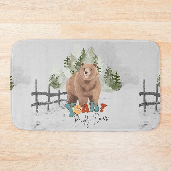 Item preview, Yeah Buddy Bear in Snow designed and sold by GlobalHunt.