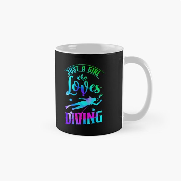 Item preview, Scuba Diver Just A Girl Who Loves Diving designed and sold by Zaidan16.