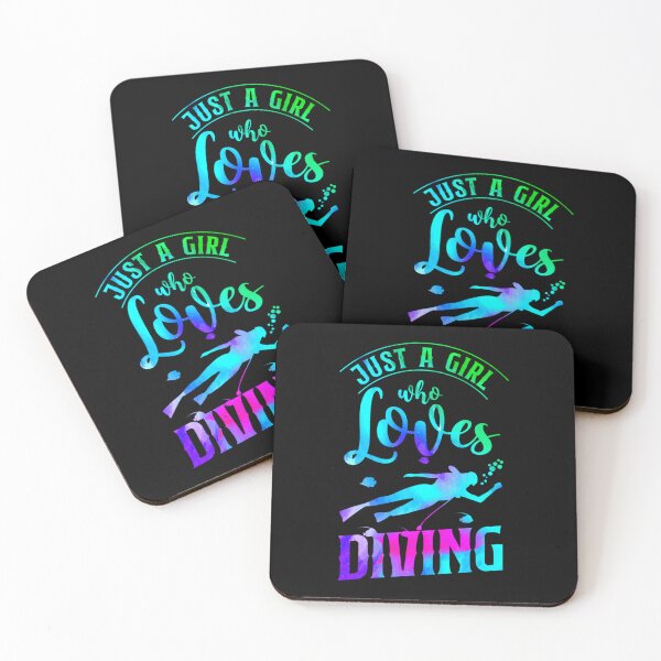 Item preview, Scuba Diver Just A Girl Who Loves Diving designed and sold by Zaidan16.