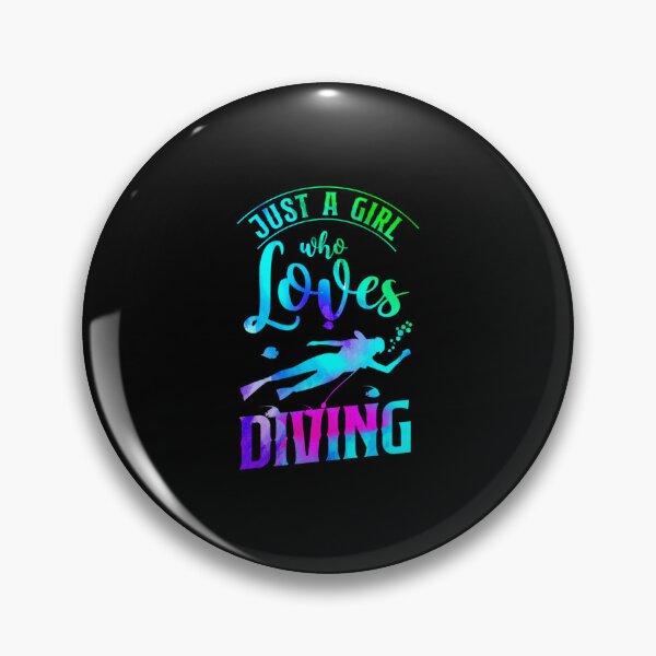 Item preview, Scuba Diver Just A Girl Who Loves Diving designed and sold by Zaidan16.