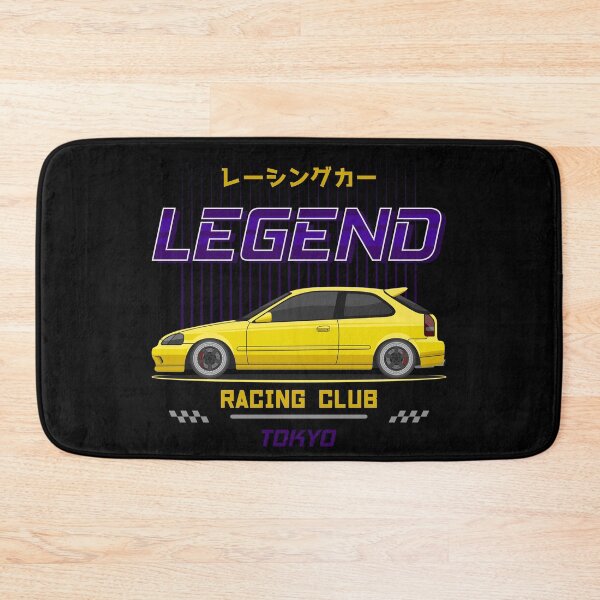 Item preview, Midnight Racer Yellow EK 9 JDM designed and sold by goldentuners.
