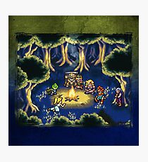 Chrono Trigger Camping Scene Photographic Print