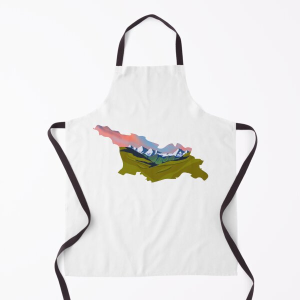 Item preview, georgia map and landscape designed and sold by landscapeworlds.