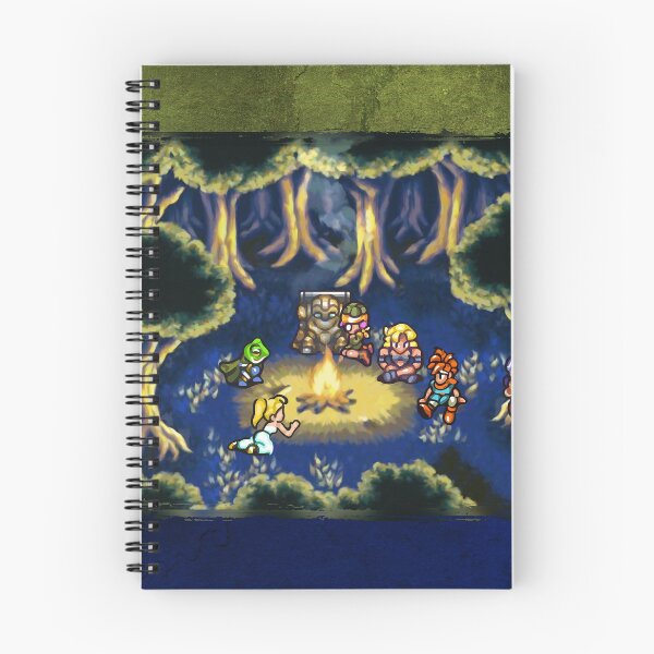Artikelvorschau, Chrono Trigger Camping Scene entworfen und verkauft von likelikes.