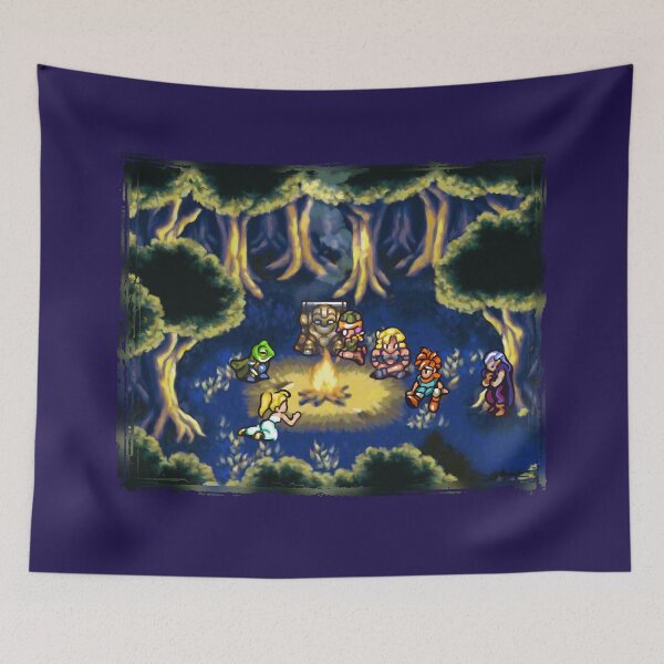 Item preview, Chrono Trigger Camping Scene designed and sold by likelikes.