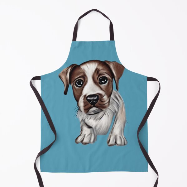 Aperçu de l'œuvre Illustration de chiot moelleux joyeux créée et vendue par ODINDISA.