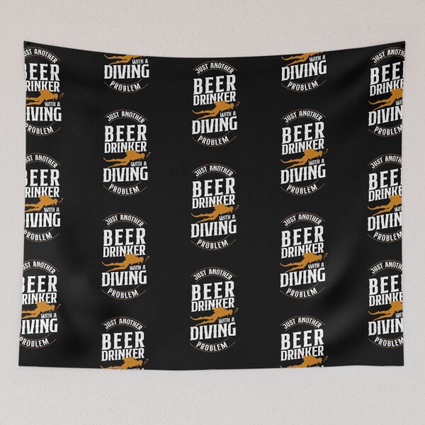 Item preview, Scuba Diver Just Another Beer Drinker With A Diving Problem designed and sold by Zaidan16.