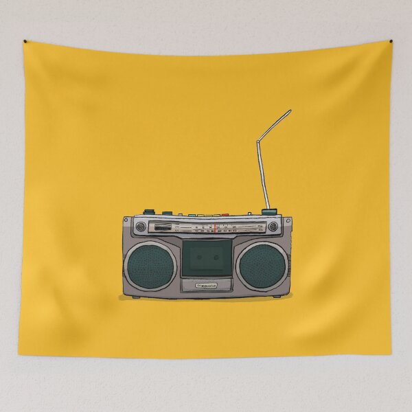 Item preview, Retro Radio Boombox: 80s Edition designed and sold by kingroy.
