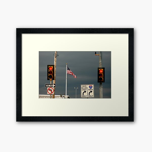 HALT Framed Art Print