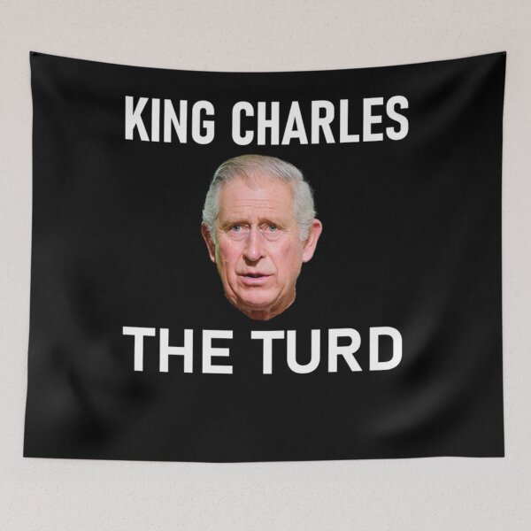 Item preview, King Charles the Turd Classic T-Shirt designed and sold by ThijmenDongen.