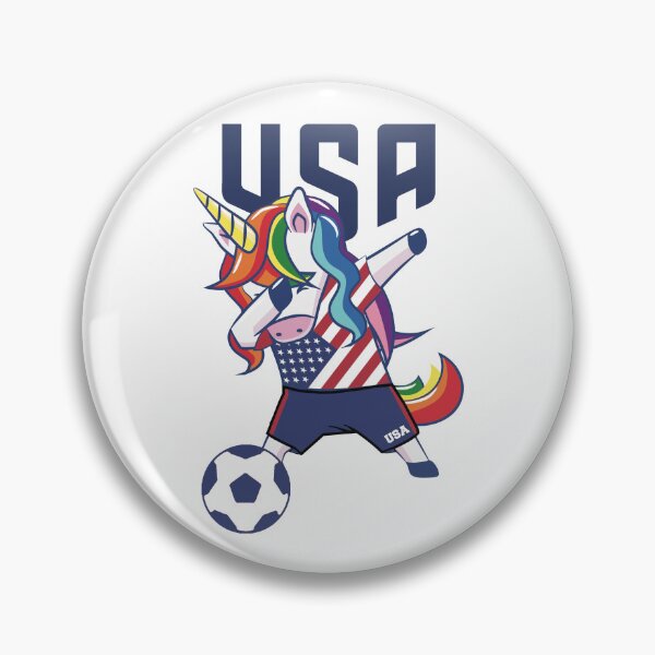 Artikelvorschau, WOSO USA Soccer Unicorn Dabbing entworfen und verkauft von Numero14.