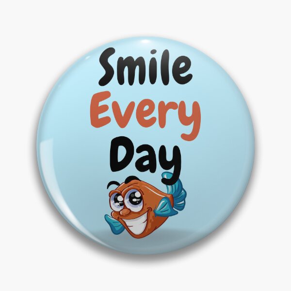 Item preview, Smile everyday fish designed and sold by DigitalArt BoutiqueRS.