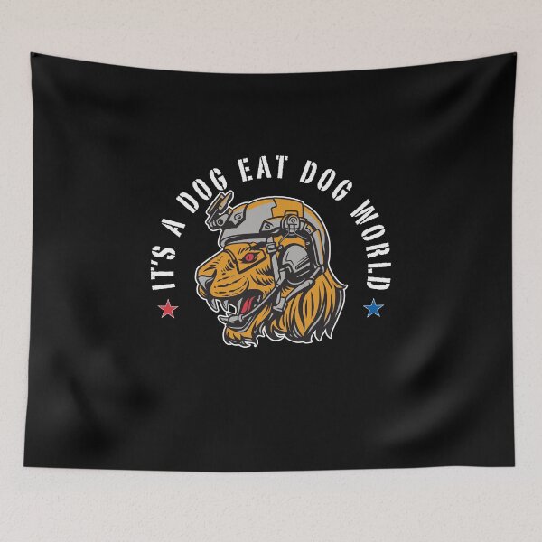 Item preview, Dog Eat Dog - Dark designed and sold by Motiv8-Tees.