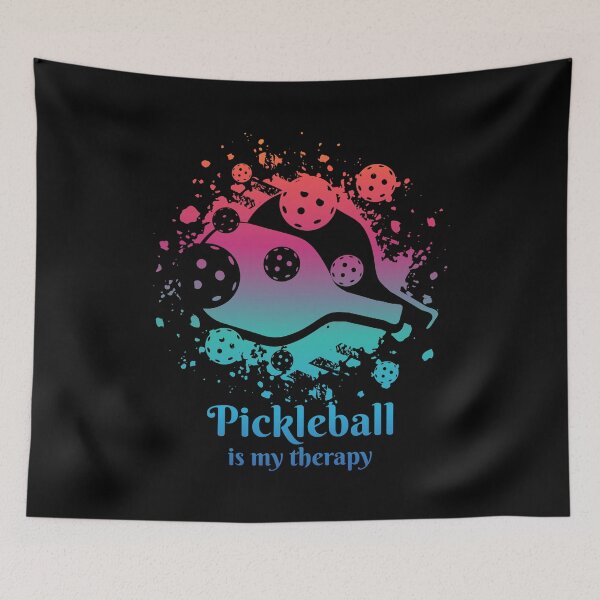 Item preview, Pickleball Is My Therapy - Funny Pickleball Quote designed and sold by WisdomInspired.
