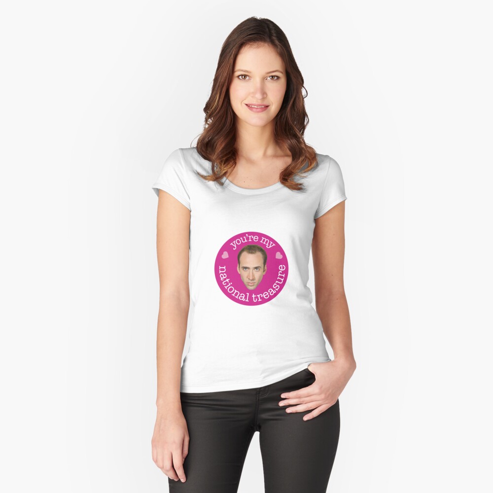 Item preview, Fitted Scoop T-Shirt designed and sold by chrispanila.