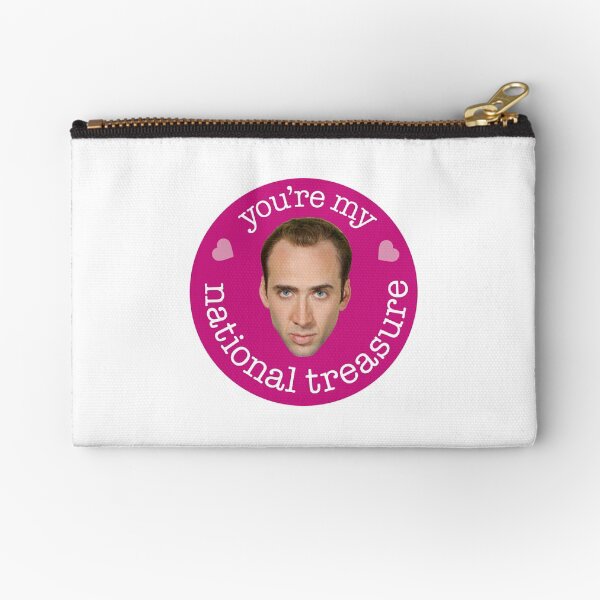 You're My National Treasure Zipper Pouch