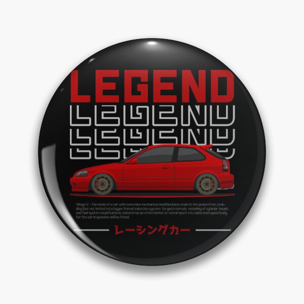 Item preview, Midnight Racer Red EK 9 JDM designed and sold by goldentuners.