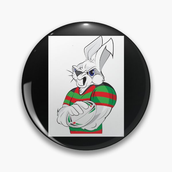 Item preview, South Sydney Rabbitohs - Australian professional Rugby League team (Rugby-13) designed and sold by OnceUponAChrist.