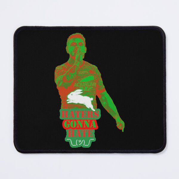 Item preview, South Sydney Rabbitohs - Latrell Mitchell - _HATERS GONNA HATE_ designed and sold by OnceUponAChrist.