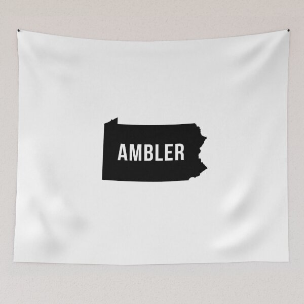 Item preview, Ambler, Pennsylvania Silhouette designed and sold by CartoCreative.