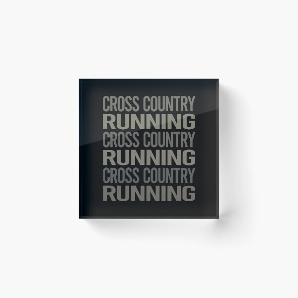 Item preview, Gray Text Art Cross Country Running XC designed and sold by TarynBrown3126.