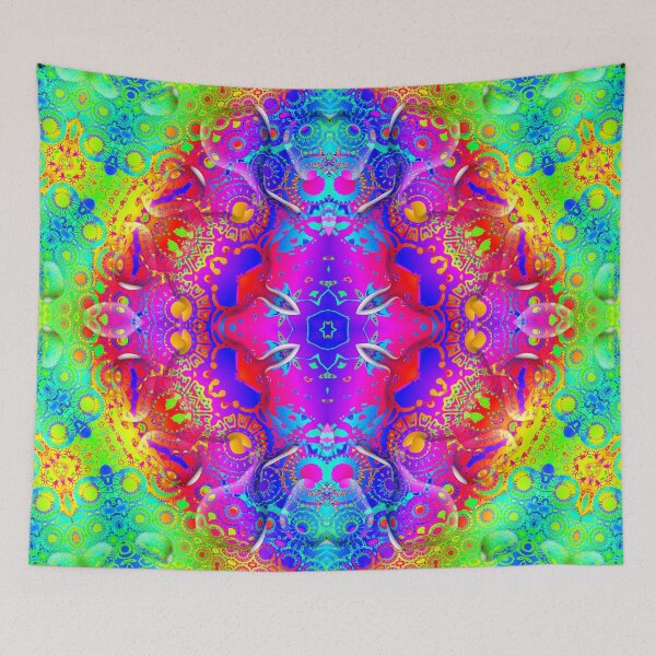 Item preview,  FUNNY ABSTRACT WATERDROP RAINBOW DREAMING PAINTING. designed and sold by Ralek.