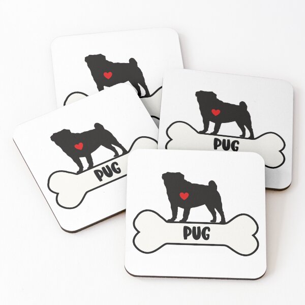 Item preview, I Love My Pug designed and sold by MajesticTree.