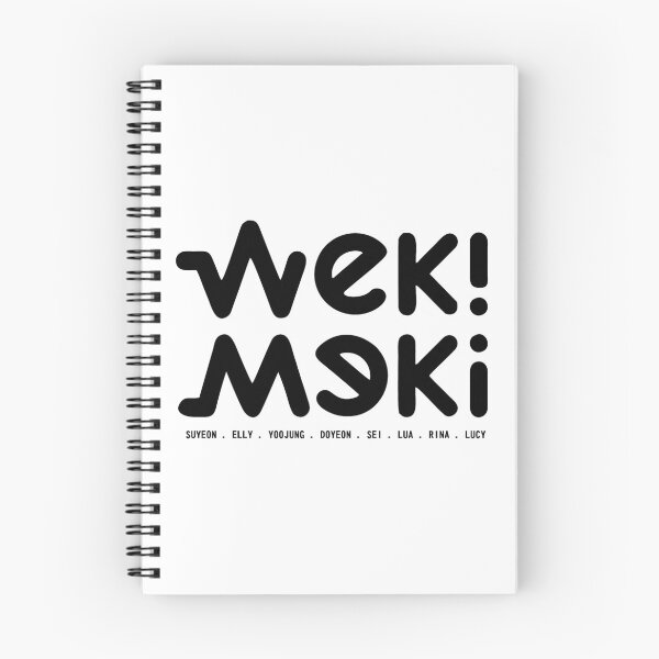 Item preview, Weki Meki member name blck designed and sold by dexta.